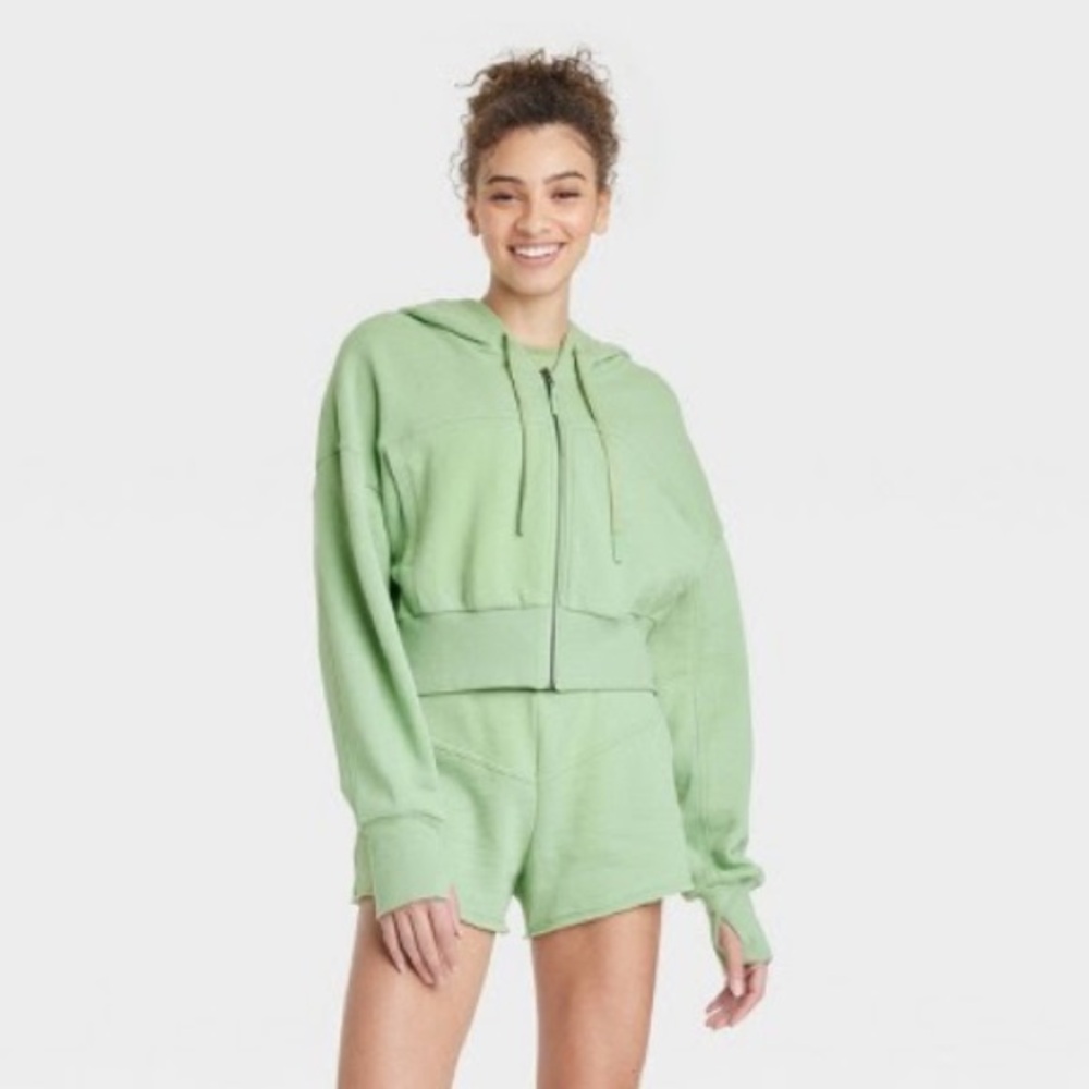 Target JoyLab cropped hoodie + shorts set